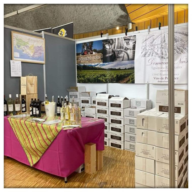 Salon du vin à Niort.