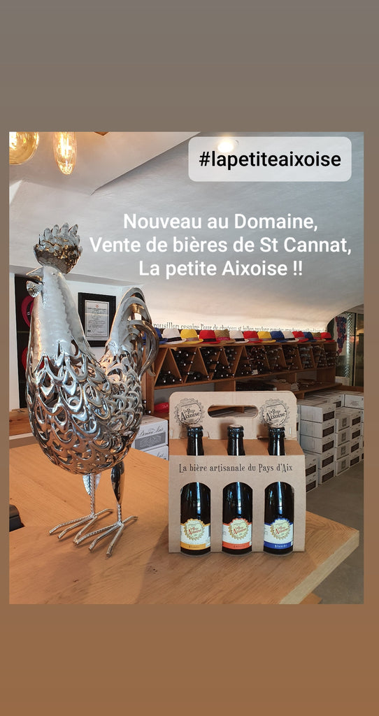 New to the estate, La petite Aixoise!! St Cannat beer.