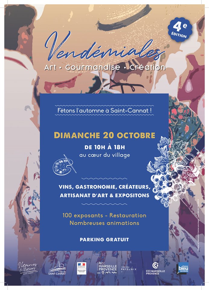 The Vendémiales in St Cannat Sunday October 20th.