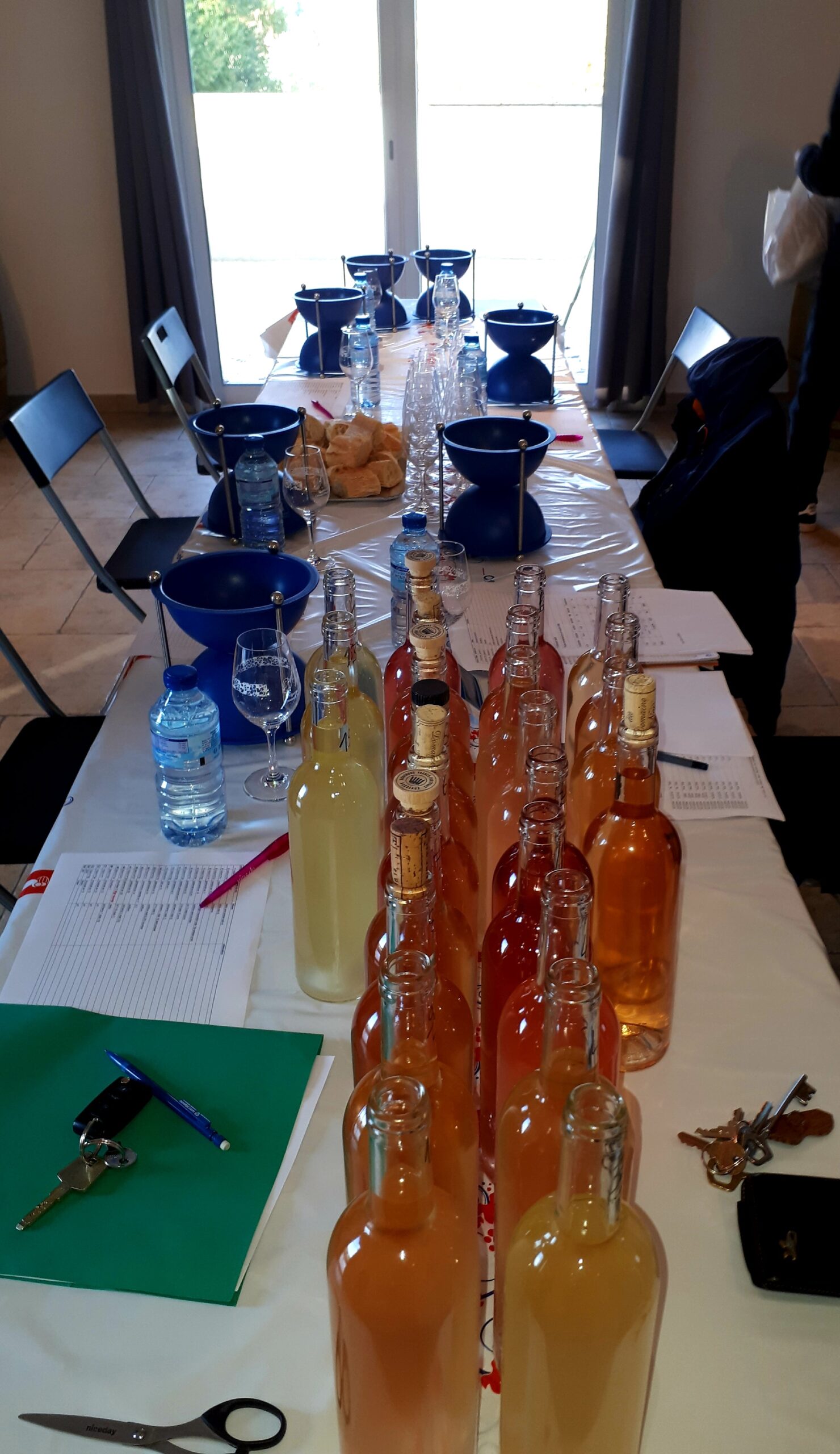 Assemblage des Rosés et du Blanc 2018 !!