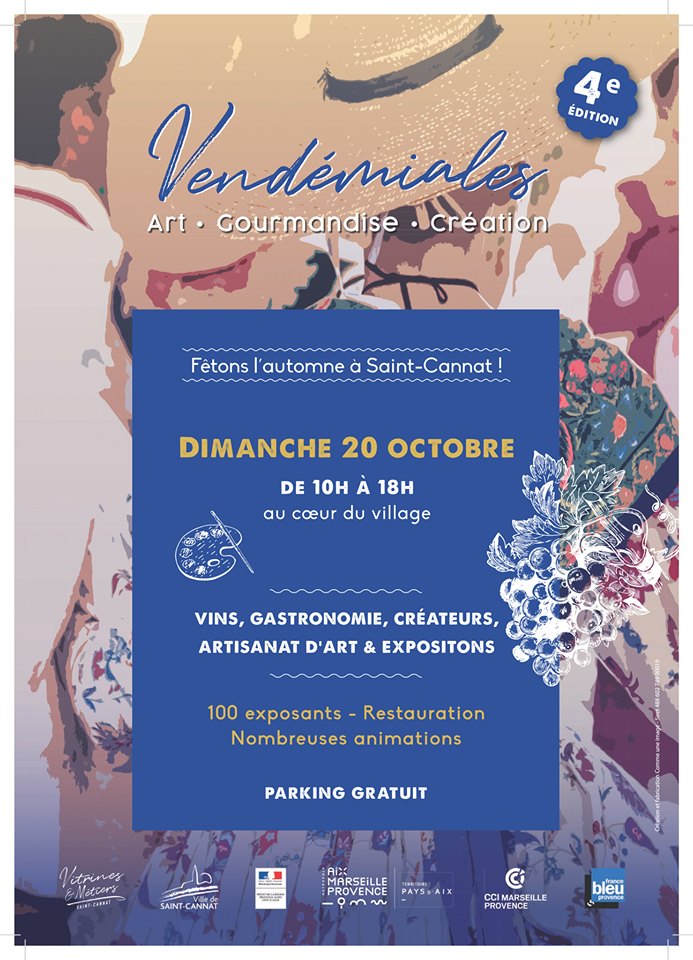 Les Vendémiales à St Cannat Dimanche 20 Octobre.