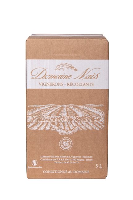 Outre à vin AOP Coteaux d'Aix en Provence 5L