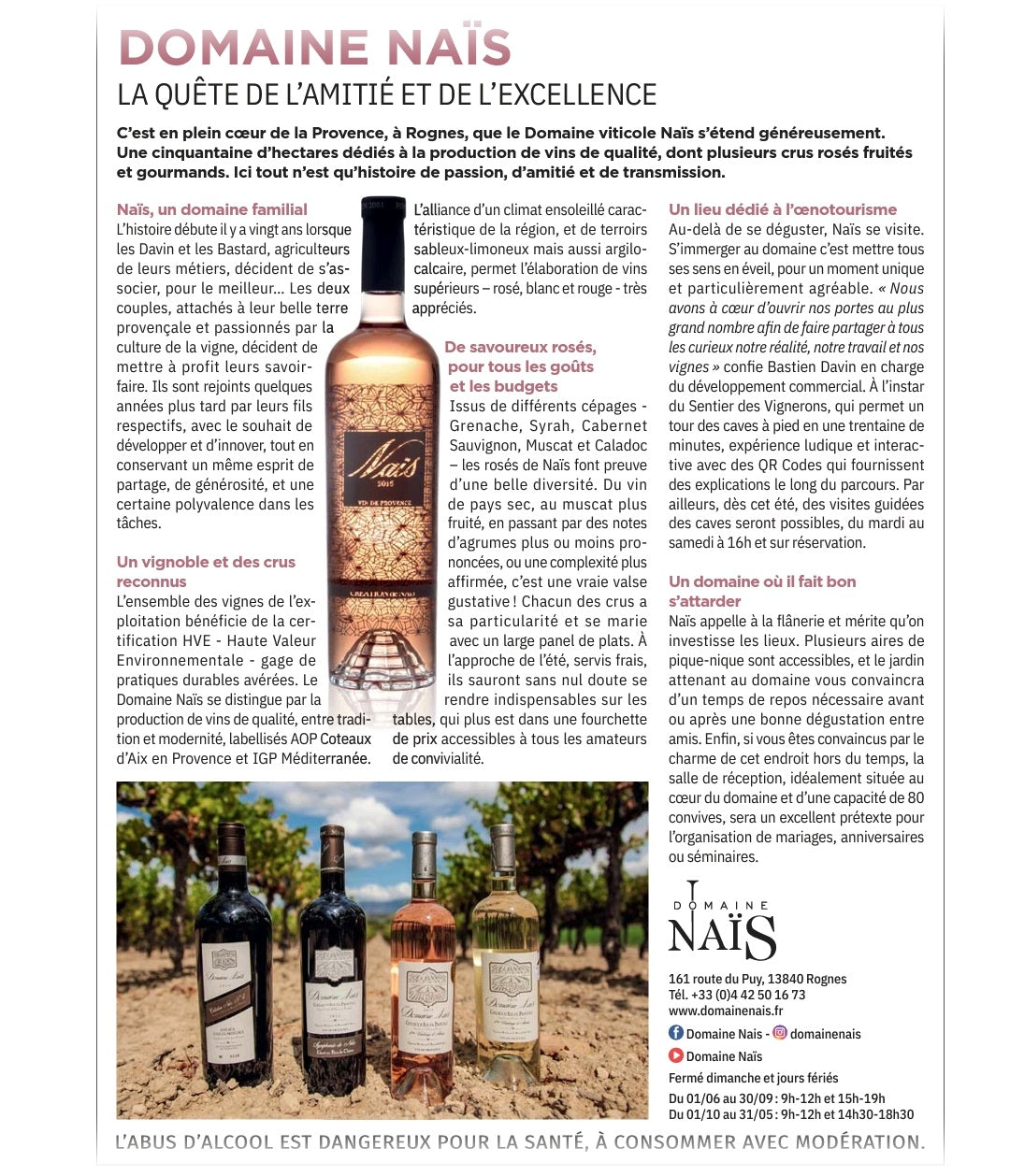 Le figaro Vin.