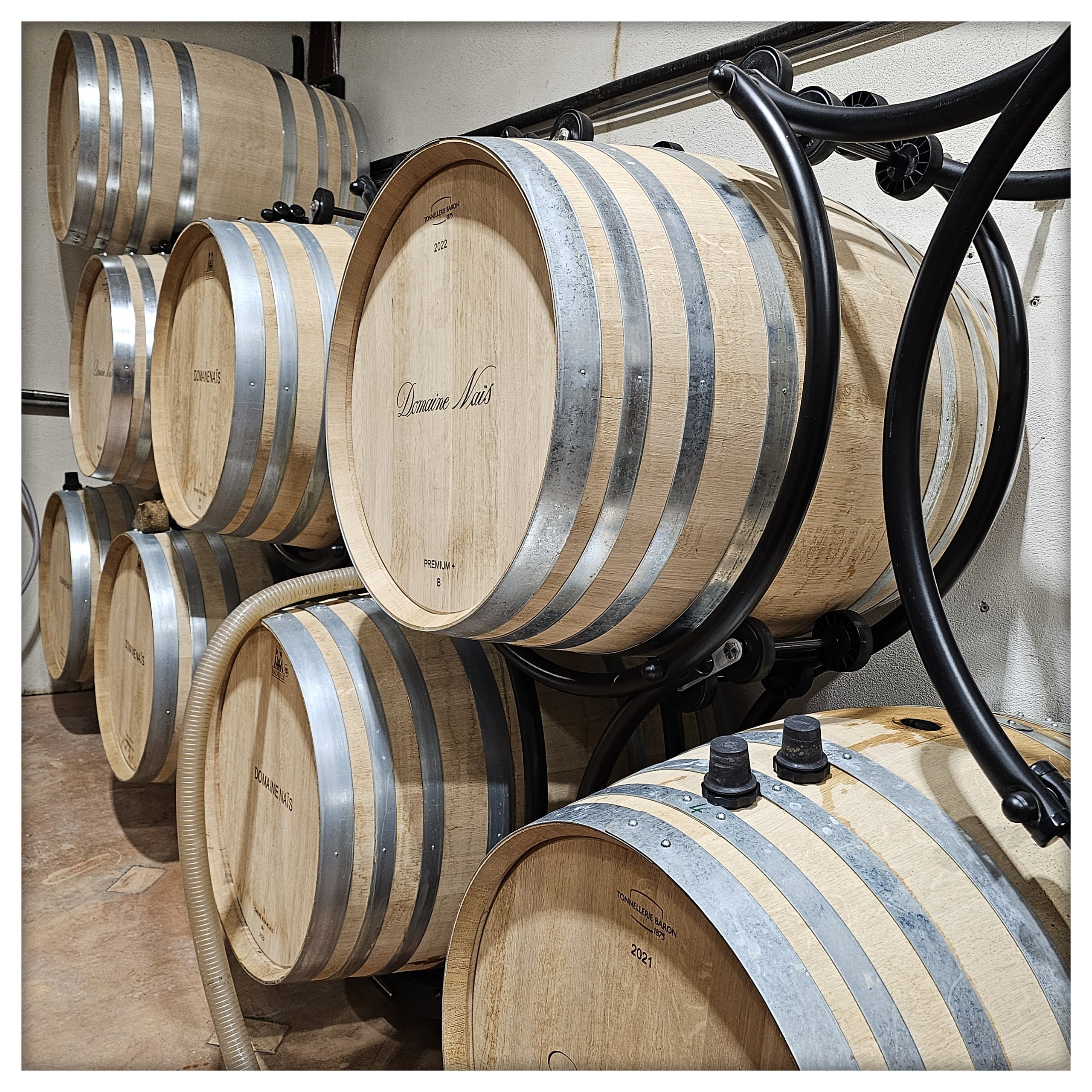 Entonnage symphonie blanc.