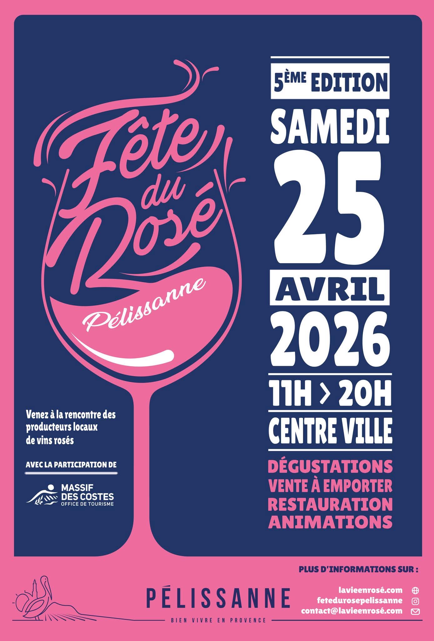 Fête du rosé à Pélissanne